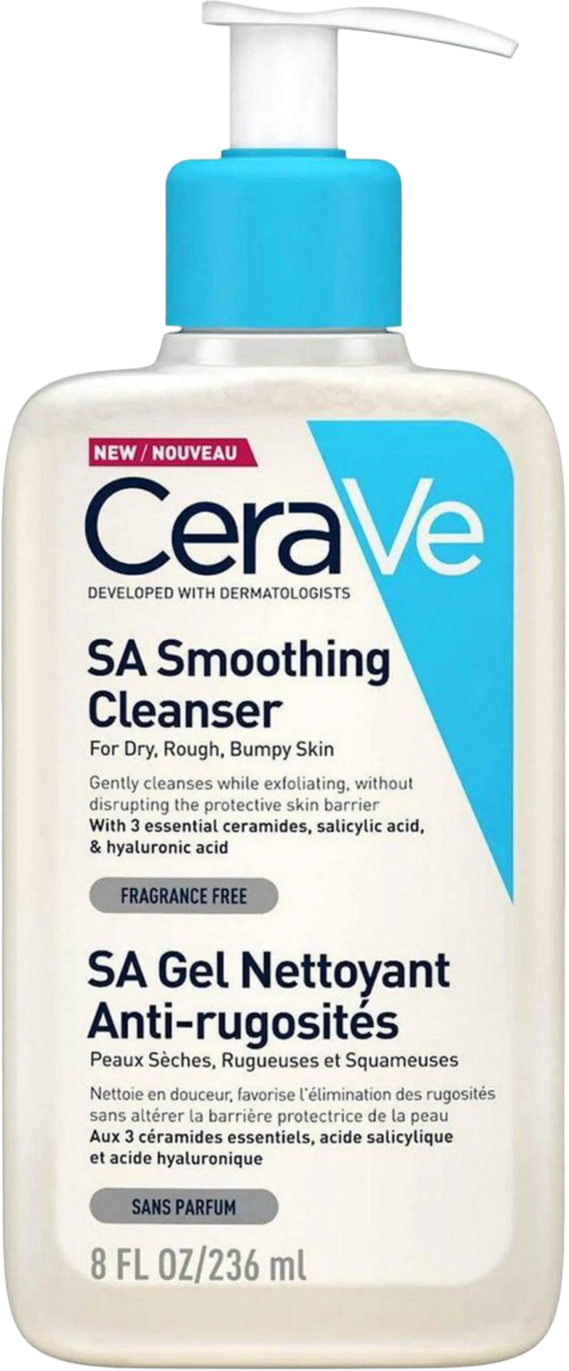 CeraVe SA Smoothing Cleanser 236 ml.