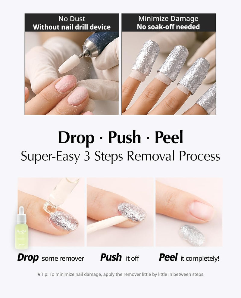 Jello Jello One Kill Remover + Peel Off Base Set