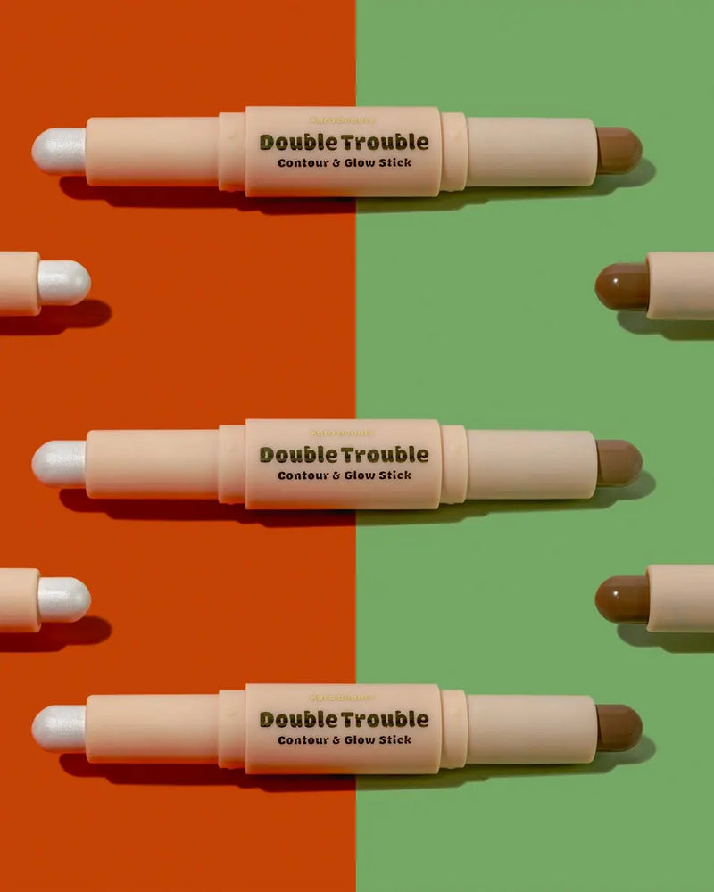 Kara Beauty Double Trouble Contour & Glow Stick Taupe