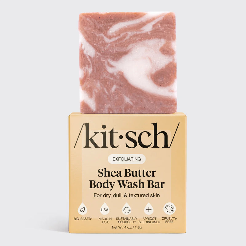 Kitsch Shea Butter Exfoliating Solid Body Wash