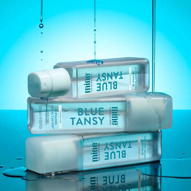 MineTan Blue Tansy Bi-Phased Facial Tan Mist