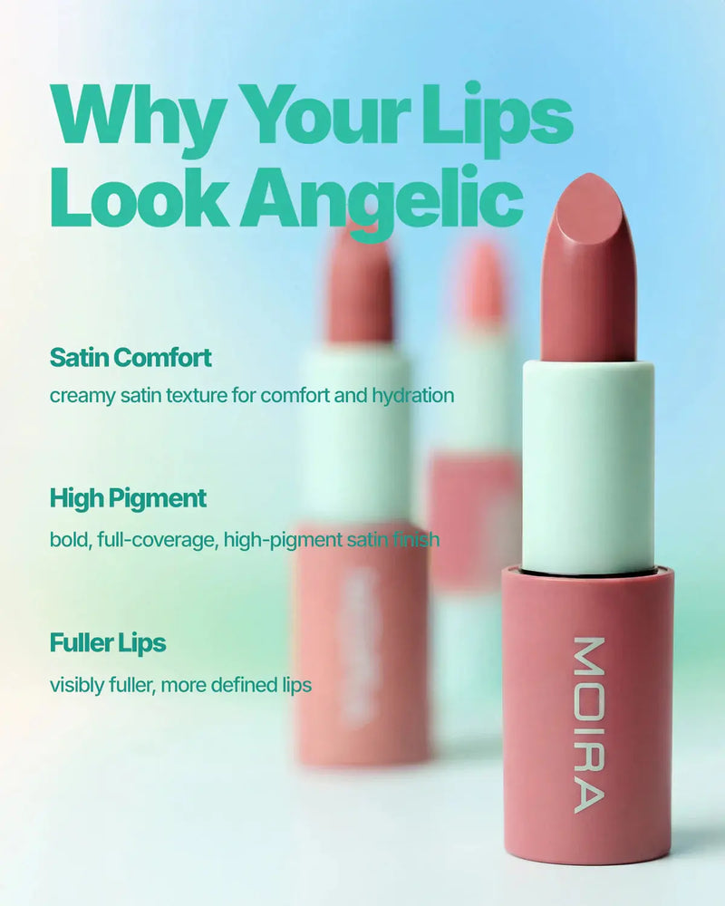 Moira Angel Satin Lipstick 005 Faded Kiss