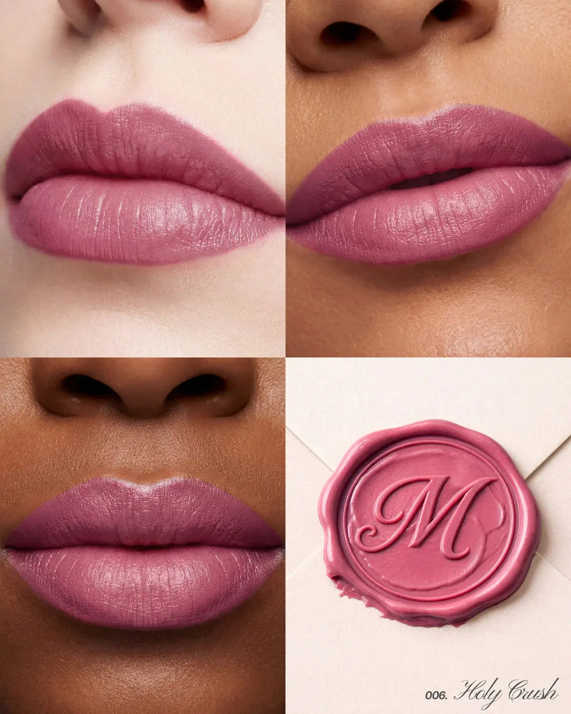 Moira Angel Satin Lipstick 006 Holy Crush