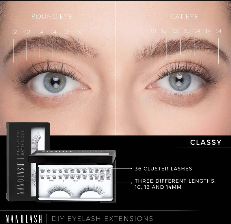 Nanolash DIY Eyelash Extensions Classy
