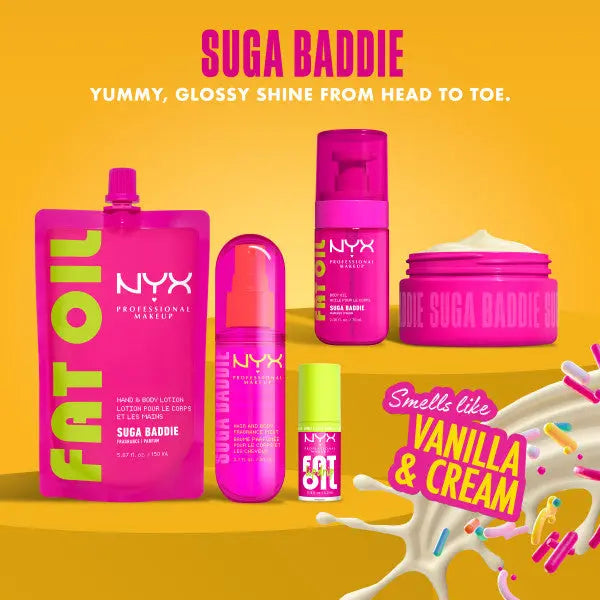 NYX Professional Makeup Fat Oil Suga Baddie Body Spray
