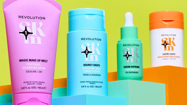 <h3>Revolution Skincare <br/>in a new brand!</h3>