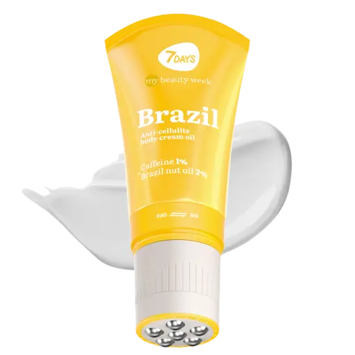 7days Beauty Anti-cellulite Body Cream Oil Brazil