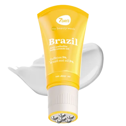 7days Beauty Anti-cellulite Body Cream Oil Brazil