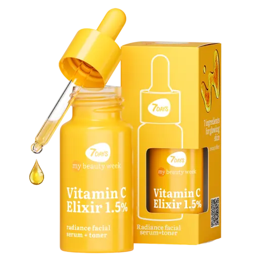 7days Beauty Radiance Facial Serum + Toner Vitamin C Elixir