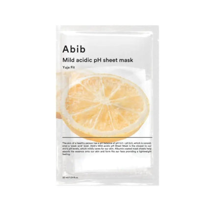 Abib Mild Acidic pH Sheet Mask Yuja Fit