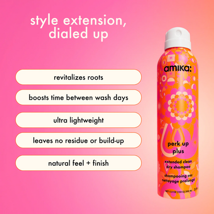 Amika Amika Perk Up Plus Extended Clean Dry Shampoo