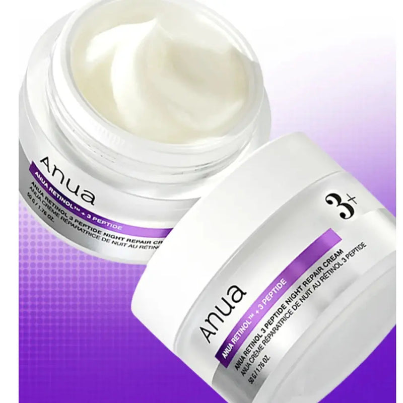 Anua Retinol 3 Peptide Night Repair Cream