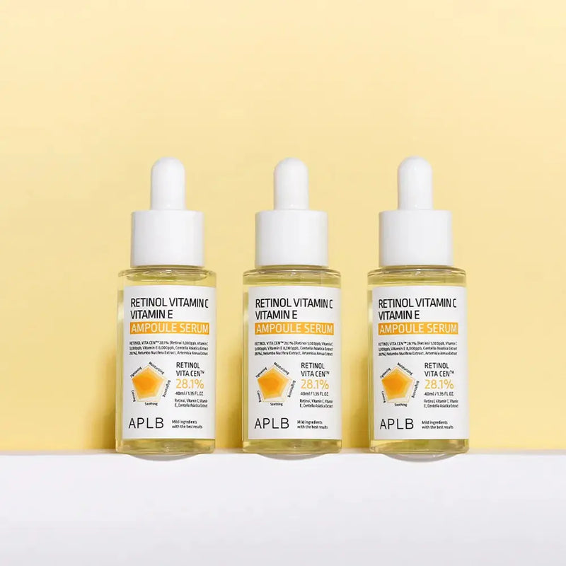 APLB Retinol Vitamin C Vitamin E Ampoule Serum