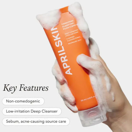 APRILSKIN Real Carrotene Acne Foam Cleanser