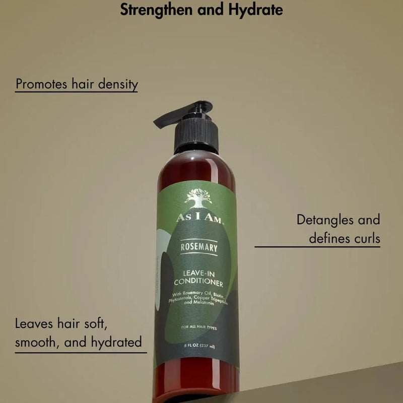 As I Am Rosemary Leave In Conditioner