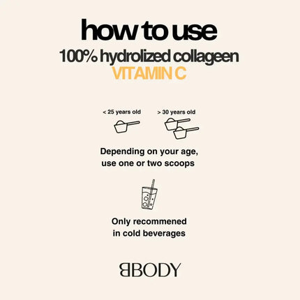 Bbody Hydrolyzed Collagen & Vitamine C