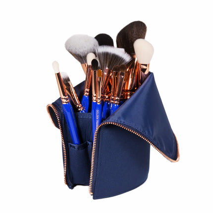 Bdellium Tools Golden Triangle Phase III Complete 15pc. Brush Set with Pouch