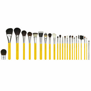 Bdellium Tools Studio Luxury 24pc. Brush Set With Roll-Up Pouch