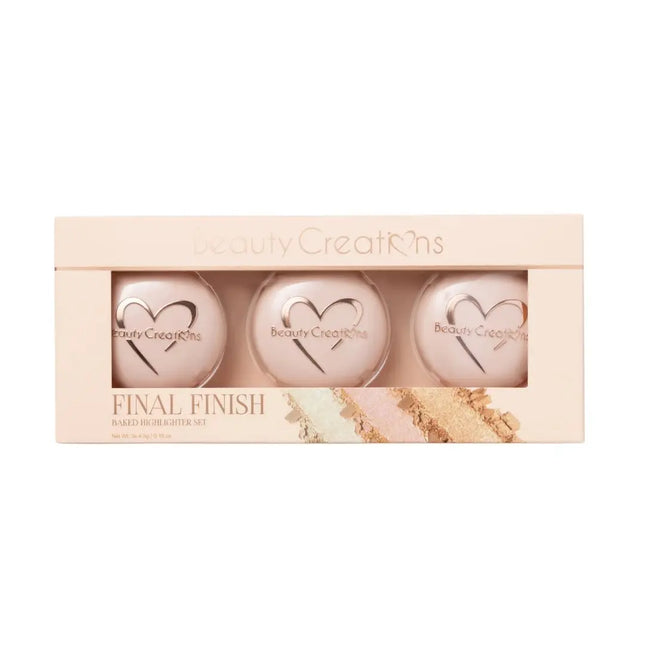 Beauty Creations Final Finish Baked Highlighter Set