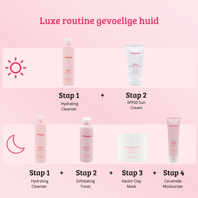 Boozyshop Luxe Routine Gevoelige Huid