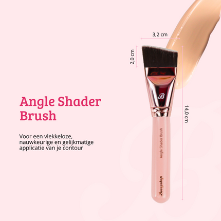 Boozyshop Pink & Rose Gold Angle Shader Brush App Gift