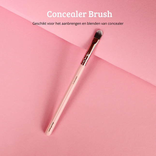 Boozyshop Pink & Rose Gold Concealer Brush