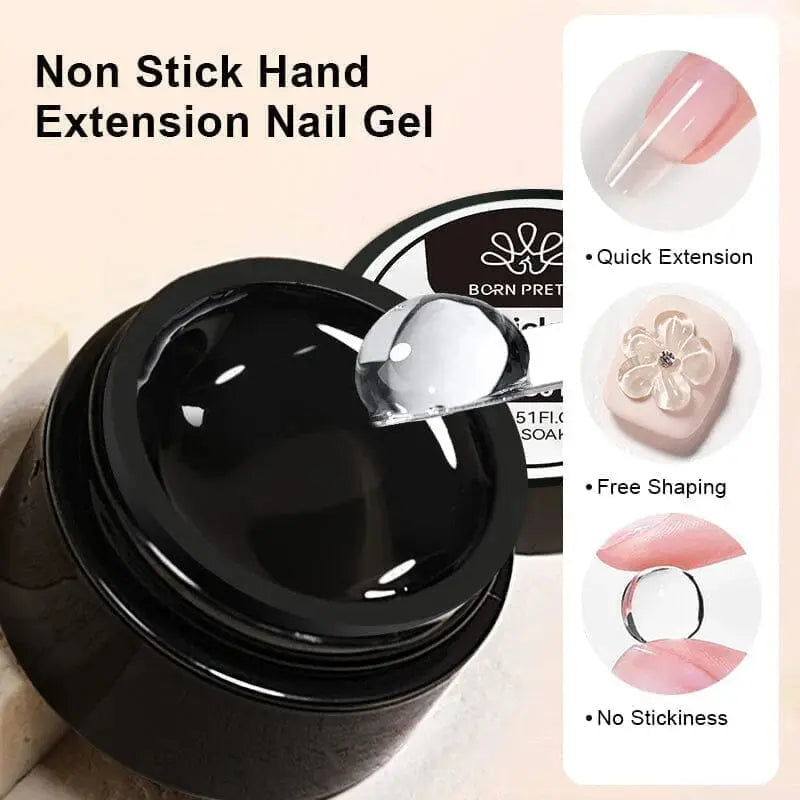Born Pretty Pure Color & Glitter Non Stick Hand Extension Gel NEG09