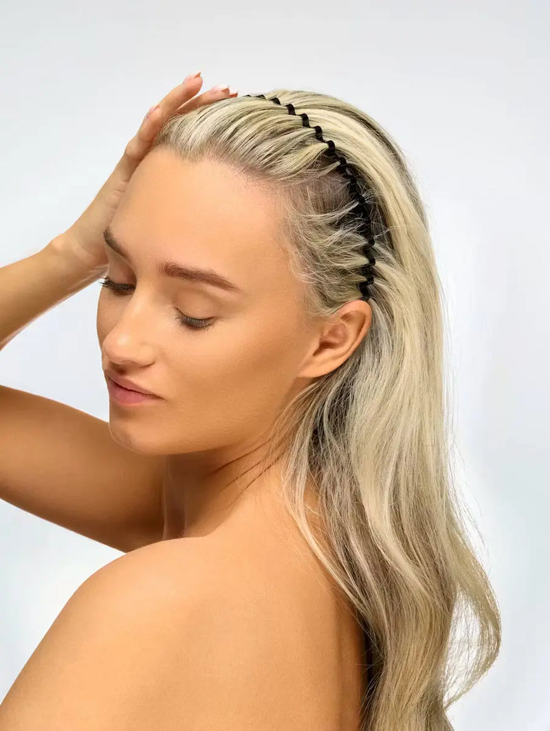 Brushworks Flexi Zig Zag Headbands Set