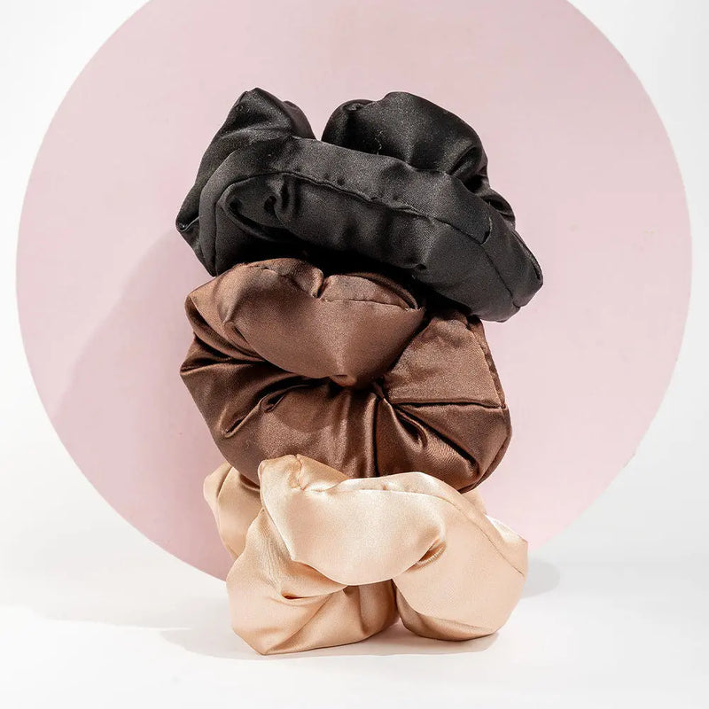 Brushworks Large Classic Cloud Scrunchies Set