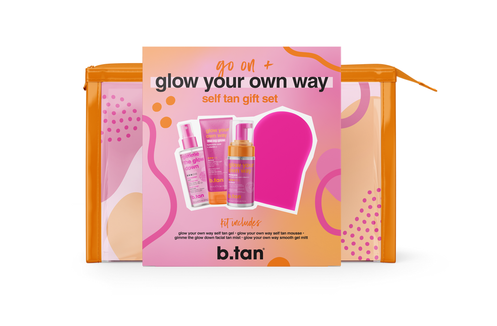 B.tan Glow Your Own Way Gift Set