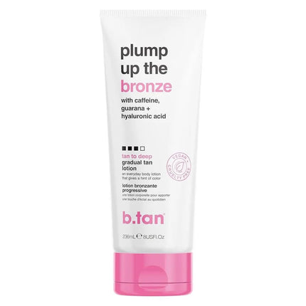 B.tan Plump Up The Bronze Tan To Deep Everyday Glow Lotion