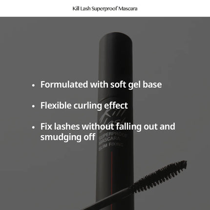 Clio Kill Lash Superproof Mascara 01 Long Curling