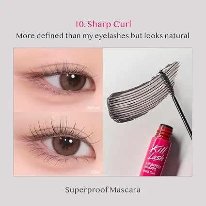 Clio Kill Lash Superproof Mascara 10 Sharp Curl