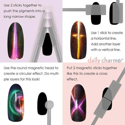 Daily Charme Cat Eye Magnet Stick Wand