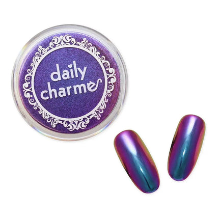 Daily Charme Chameleon Color Shifting Chrome Powder Hera Violet