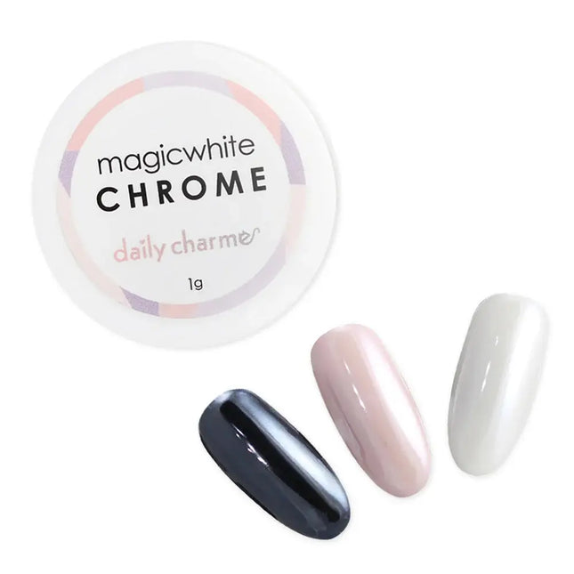 Daily Charme Magic White Chrome Powder