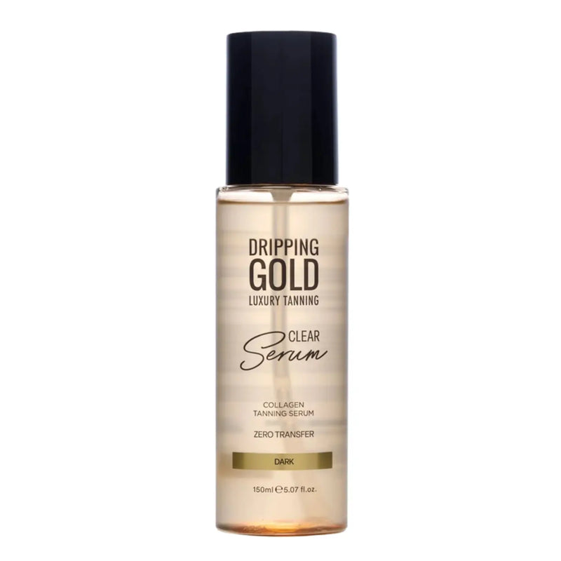 Dripping Gold Luxury Tanning Clear Serum Dark