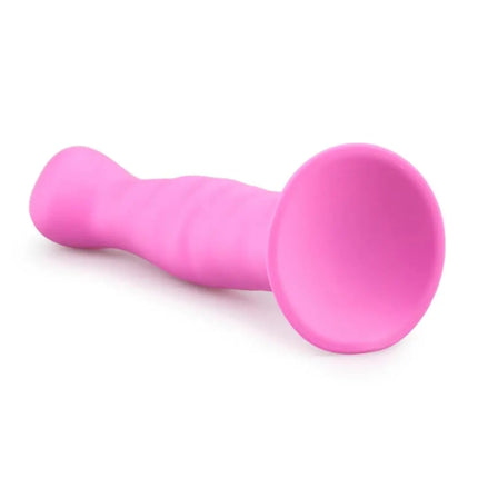 EasyToys Siliconen Dildo met Zuignap Roze