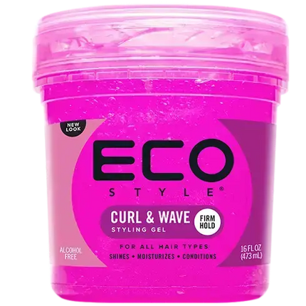 EcoStyle Styling Gel Curl & Wave Pink