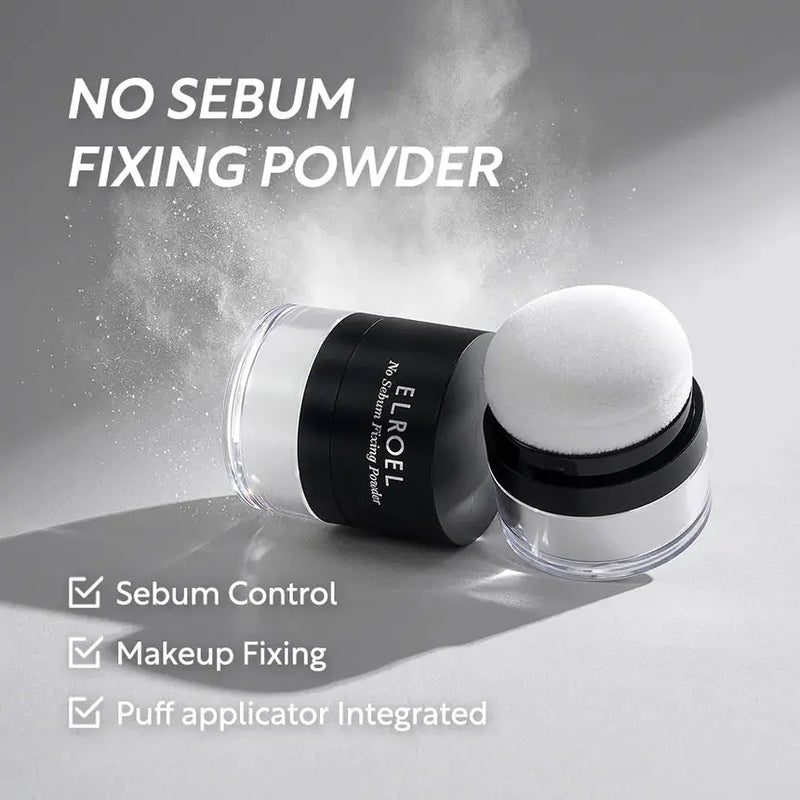 Elroel No Sebum Fixing Powder