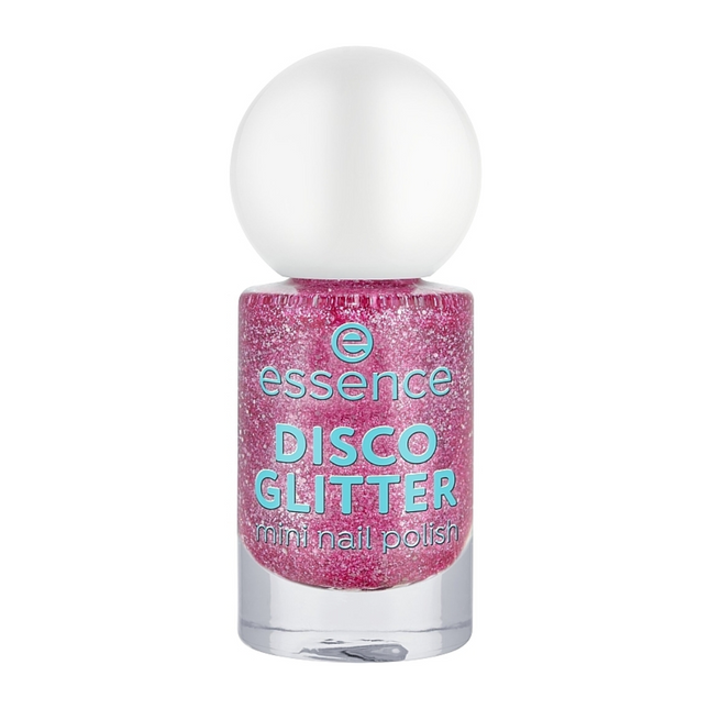 Essence Disco Glitter Mini Nail Polish 08 Pink