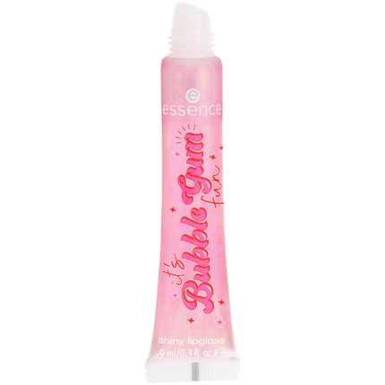 Essence It's Bubble Gum Fun Shiny Lipgloss 01 Bubble Gum Babes