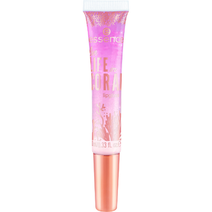 Essence Live LIFE in CORAL Lipgloss 01 Sun Risin' Reef!