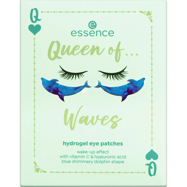 Essence Queen Of... Waves Hydrogel Eye Patches 01 Dolphins Are My Trump Cards