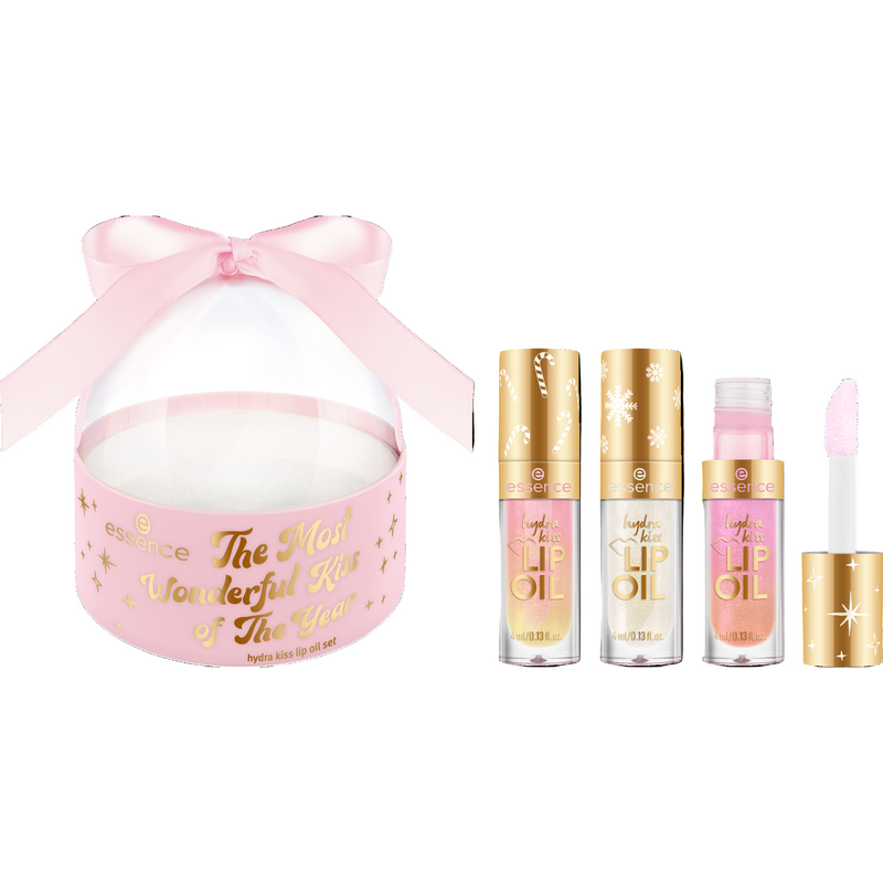 Essence The Most Wonderful Kiss Of The Year Hydra Kiss Lip Oil Set 01