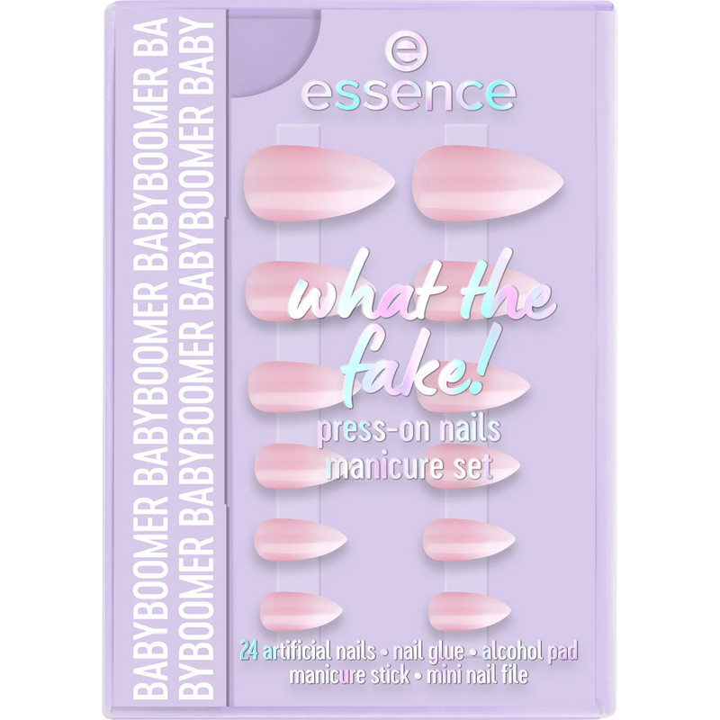Essence What The Fake! Press-on Nails Manicure Set 03 Babyboomer