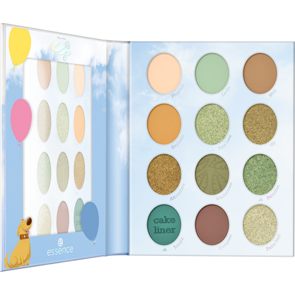 Essence x Disney Pixar Up Eyeshadow Palette 02 Wilderness Explorer