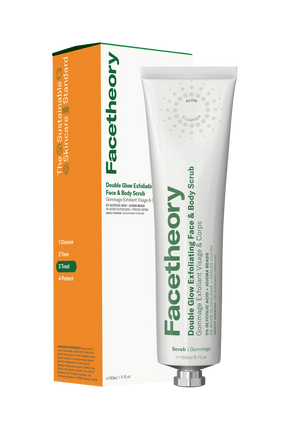 Facetheory Double Glow Exfoliating Face & Body Scrub Unscented