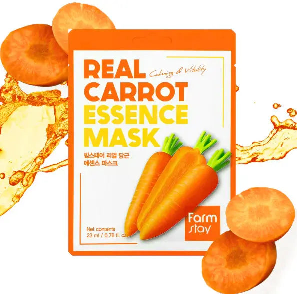 Farmstay Real Carrot Essence Mask