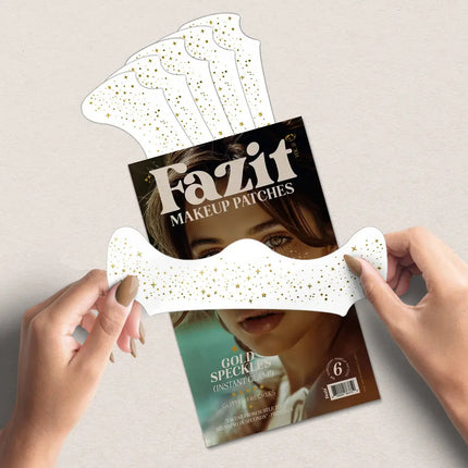 Fazit Make Up Patches Gold Glitter Freckles